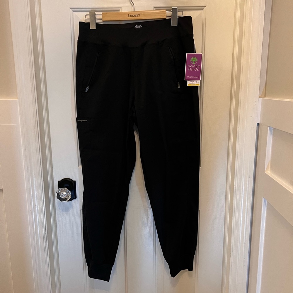 Healing Hands by Purple Label Brand.  Color:Black. NWT.